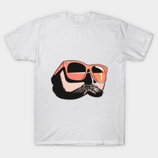 Cool Bearded Guy with Sunglasses Illustration No. 898 T-Shirt